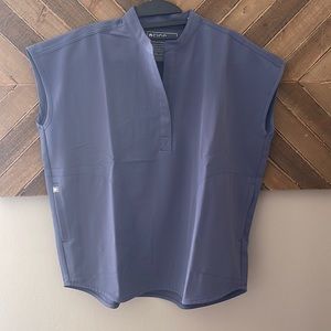 FIGS Rafaela Lavender Scrub Top